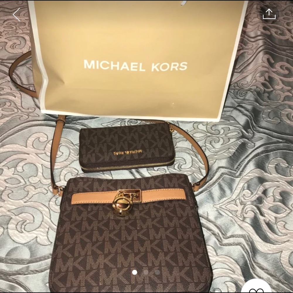 Mk purse and matching wallet